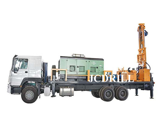 Perçage Rig Truck de l'eau de moteur diesel de Yuchai de compresseur d'air de Kaishan