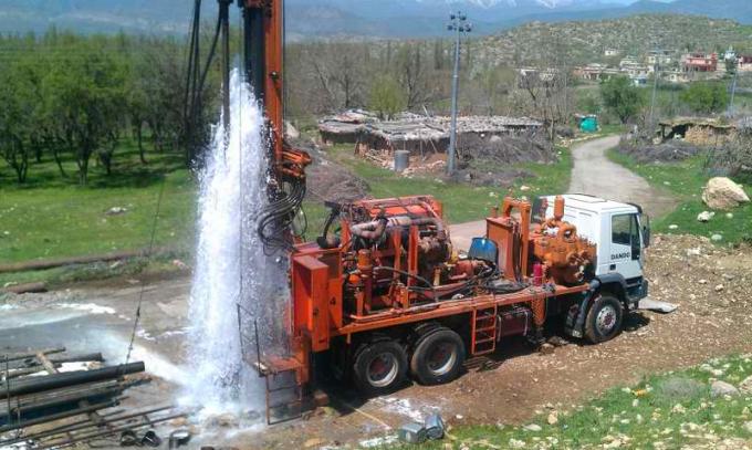 Pression à hauteur de 6 pouces en bas du peu de perceuse de trou pour le matériel d'alliage de perçage de puits d'eau