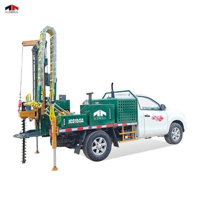 acheter 150M Pickup monté au centre de forage à auger Rig de forage à vis polyvalent fabrication en ligne