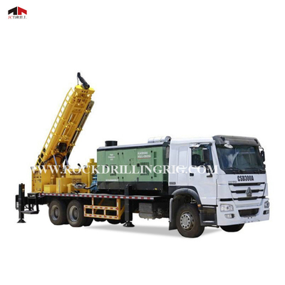 acheter Puits d'eau hydraulique monté par camion de Dth forant Rig Machine 6 x 4 fabrication en ligne