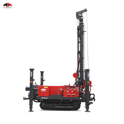 acheter Crawler Hydraulic Drilling Rig 92Kw 4000-8000Nm for Water Wells fabrication en ligne