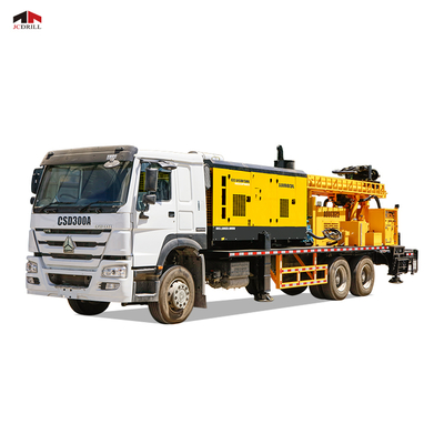 acheter 93KW Truck Mounted Water Well Drilling Rig 300m Depth fabrication en ligne
