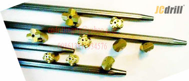 acheter Forge conique par acier au carbone de Rods de perceuse de roche liée aux outils à pastilles fabrication en ligne
