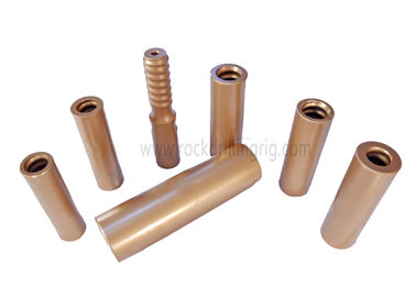 acheter La douille d'accouplement T38 T45 T51 a fileté la perceuse Rod dans le forage de roche/exploitation fabrication en ligne