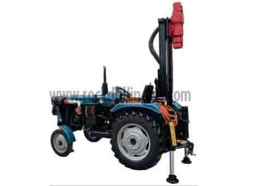 acheter Installation de perceuse portative montée par tracteur hydraulique de roue de foreuse de puits d'eau fabrication en ligne
