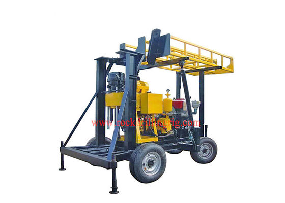 Un bon prix. CE de 50HP 600m Diamond Core Water Drilling Rig passé en ligne