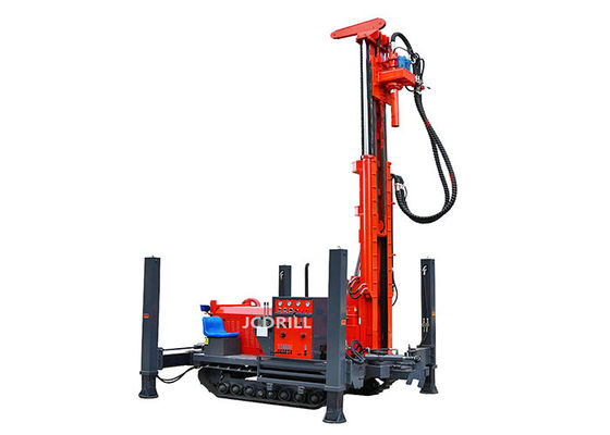 acheter Perceuse montée sur des rails hydraulique Rig With Mud Pump de Dth 200m fabrication en ligne