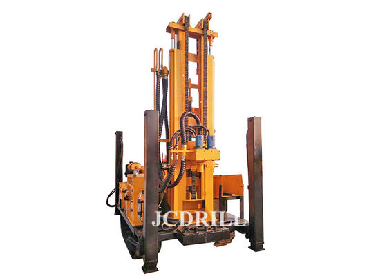 acheter 180 mètres montés sur des rails de 55kw de puits d'eau de plate-forme de forage portative fabrication en ligne
