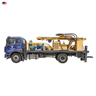 acheter Puits d'eau monté par camion de CSD200 4x4 forant Rig Borehole Machine fabrication en ligne