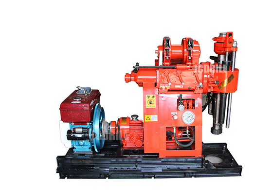 acheter Moteur diesel Portable puits d'eau de forage skid monté rotatif 180m fabrication en ligne