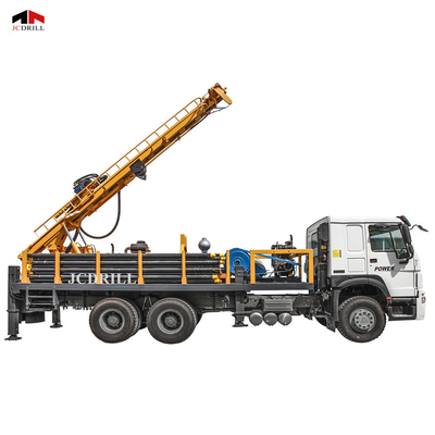 acheter Machine montée par camion de plate-forme de forage de puits d'eau de trou de trou de perceuse de la plate-forme de forage CSD300 DTH fabrication en ligne