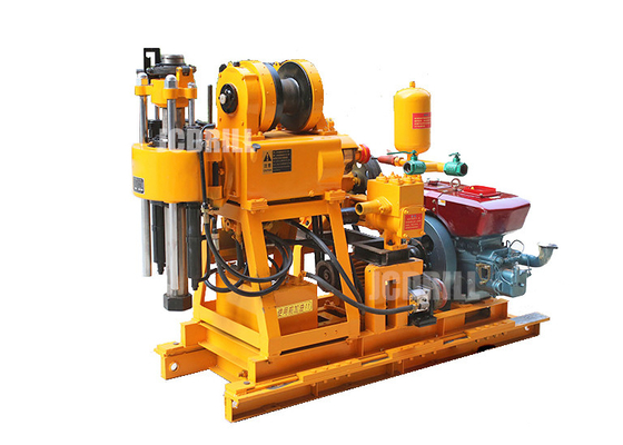 Un bon prix. 130m un puits d'eau d'homme plate- hydraulique portatif de petite verticale de cannelure en ligne