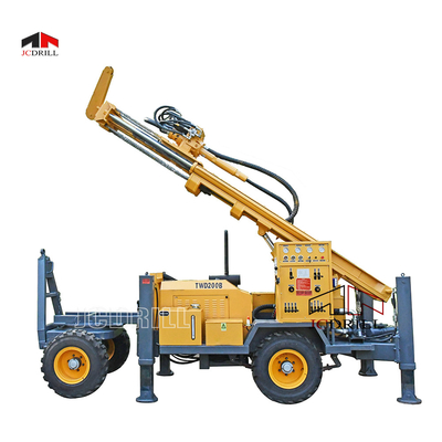 acheter TWD180 Machine de forage portable pour puits d'eau, remorque de puits montée fabrication en ligne