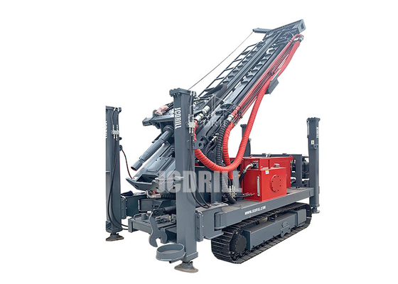 Un bon prix. Pleine foreuse hydraulique montée sur des rails de puits d'eau 400m en ligne
