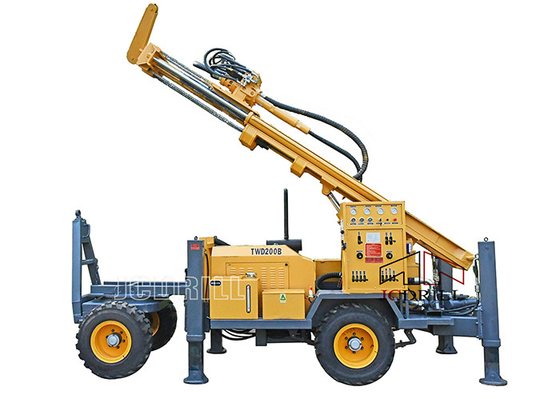 acheter hard rock profond de moteur diesel de plates-formes de forage de puits d'eau de 300meter Dth fabrication en ligne