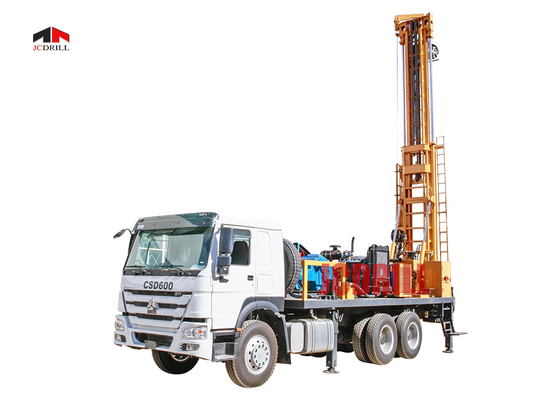acheter 6 x 4 plate-forme de forage montée par camion de forage de la plate-forme de forage de puits d'eau 600m fabrication en ligne