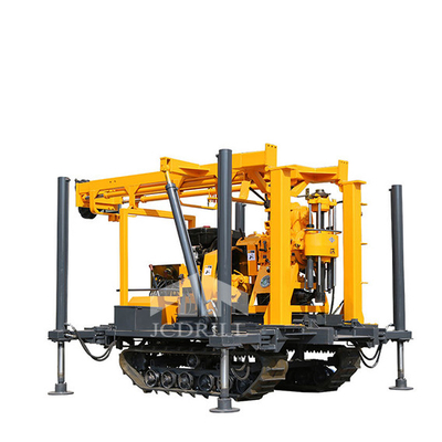 acheter La chenille a monté 130m Rig Diesel Borehole Small Air bien de forage hydraulique fabrication en ligne