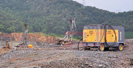 Compresseur d'air portatif de vis de Copco d'atlas avec le débit nominal du ³ /min de 30.5m