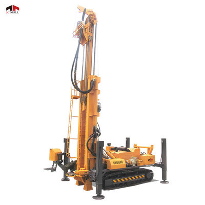 Un bon prix. Pleinement hydraulique en bas du trou de piste montée sur le puits de forage d'eau polyvalent en ligne