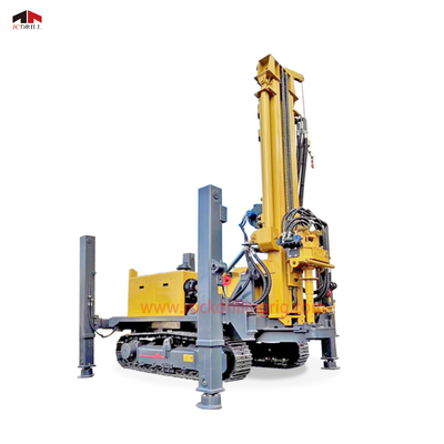 Un bon prix. La chenille d'ingénierie a monté le puits d'eau de 200m forant Rig Machine en ligne