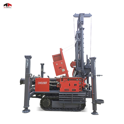 Un bon prix. CWD200T Crawler Mounted Water Well Drill Rig 2000m Depth 5500Nm Torque en ligne