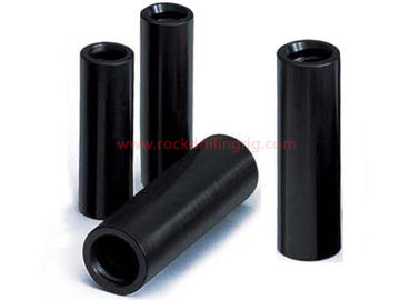 Un bon prix. Le forage de roche T38 usine la couleur noire filetée par douille de douilles d'accouplement de Rod de perceuse en ligne