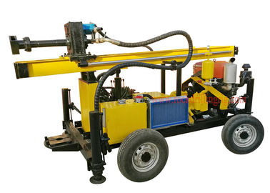 Un bon prix. Petite remorque portative de machine de plate-forme de forage de puits d'eau de TWD100B montée en ligne