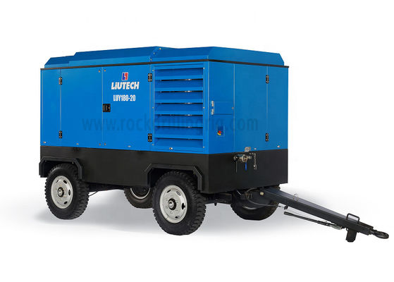 Adaptabilité élevée ISO9001 à faible bruit de compresseur d'air de moteur diesel de 4 roues