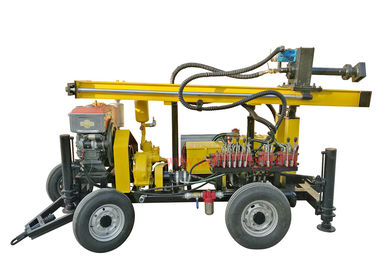 Un bon prix. Machine de forage de roche de matériel de forage de Dth de 4 roues pour le puits d'eau de 110m en ligne