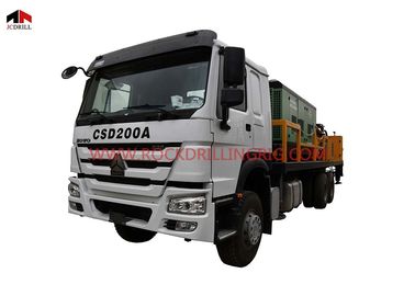 Un bon prix. Plate-forme de forage hydraulique montée par camion de puits d'eau de 200m en ligne