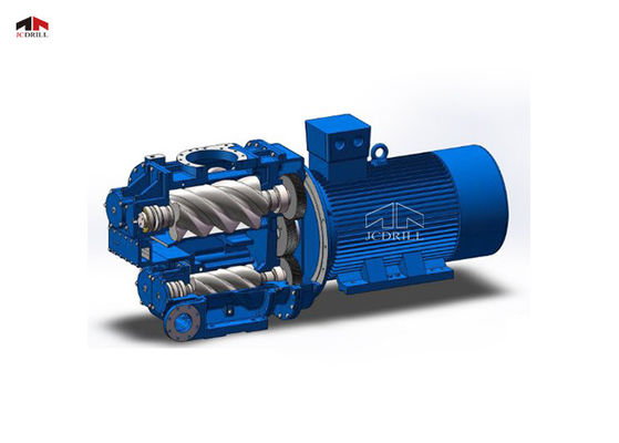 Les petits compresseurs d'air rotatoires portatifs de vis de basse pression ont monté une roue deux pour Jack Hammer