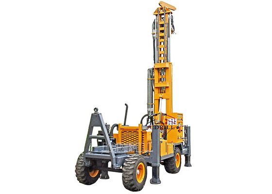 Un bon prix. Plein puits d'eau hydraulique de DTH forant Rig Borehole Machine 300m en ligne