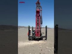 Plate-forme de forage CWD200 pour les projets de puits d'eau et d'énergie solaire